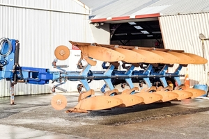 Overum 6 Furrow Semi Mounted Reversible Plough