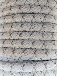 Bungi: White Electric Power Bungy - 400 Metres with 6 x .20mm Stainless Steel Wires (L400)