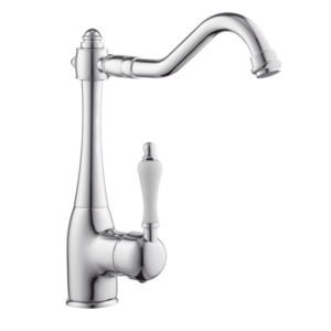 Traditional Kitchen Tap - Metal Lever