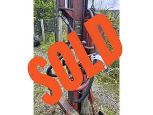 Used Post Drivers: Used Rear Mount Series 1 Kinghitter Post Driver