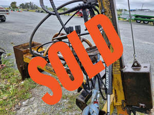 Used Side-Mount Post Driver – 4.5 m Hydrorammer