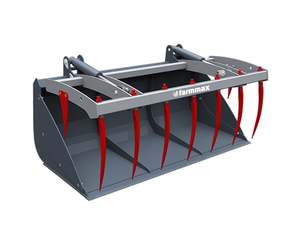 Bale Feeders Cutters And Grabs: FarmMax 1.5m Silage Scoop