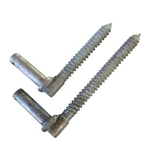 Gate Hardware: Screw Thru Gudgeon Galvanised - 20 Pack