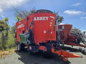 Used Feed Wagons: Used 18m3 Abbey Mixer Wagon