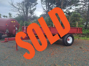 Sold Used Farm Machinery: Used 5 Tonne Giltrap Trailer