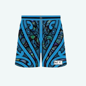 Products: Shorts-Blue Paua