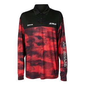 VENTURE FISHING POLO RED