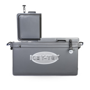 ICEY-TEK GREY 70L SPLIT LID