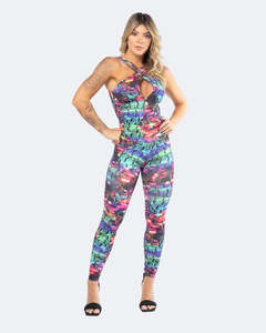 Festival Vibes Collection: Tropicana Jumpsuit