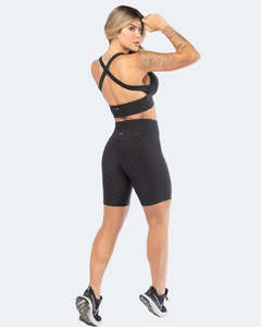 Scrunch Booty V-Waist Bike Shorts