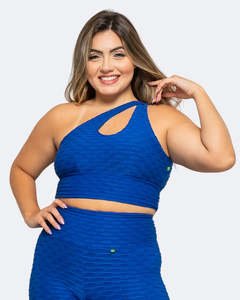 3-in-1 Blue Sports Bra