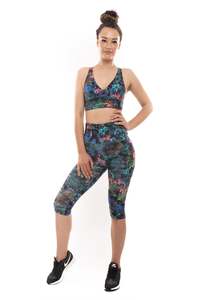Leggings: Amazonia High Rise 3/4 Leggings
