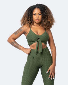 Forest Green Sports Bra