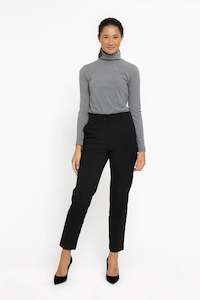 Pants: FIVE UNITS - DAPHNE TROUSERS BLACK WAS $315