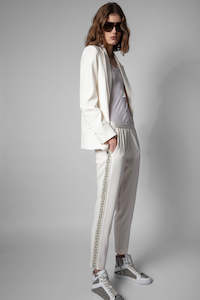 ZADIG ET VOLTAIRE - PAULA BAND PANT CRAIE WAS $579