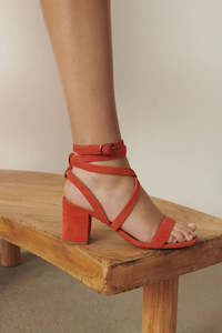Ba Sh: BA&SH - CEQUIOA SANDALS ORANGE WAS $739