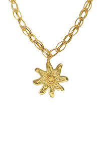 MOUNTAIN MOON - ARIA GOLD NECKLACE