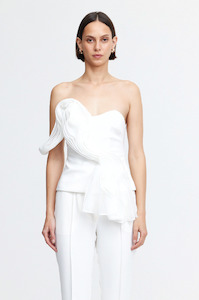 Acler: ACLER - WIGBETH IVORY TOP