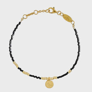 GOLD SISTER - PERFECT COMPANION BRACELET BLACK