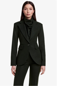 Jackets: SMYTHE - SEAMED BLAZER IN DEEP FOREST