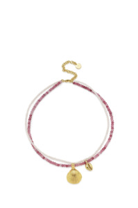 New: AMBER SCEATS - EVISA NECKLACE IN PINK