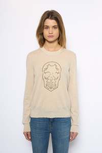 Shirts Tops: ZADIG ET VOLTAIRE - MISS CP WEST STRASS ECRU