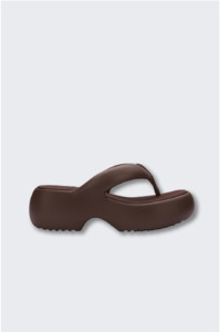 Sandals: MELISSA - FREE FUZZY PLATFORM BRONZE