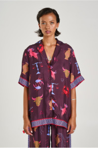 SUMMI SUMMI - ZODIAC BUTTON UP SHIRT