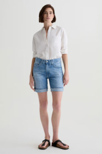 Ag Denim: AG DENIM - EX BOYFRIEND SHORT 17 YEARS DIVERGENT