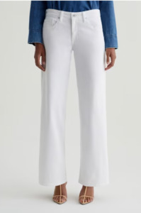 Ag Denim: AG DENIM - ADRIA GALLERY WHITE