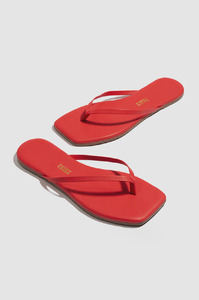 TKEES - SQUARE TOE LILY RED