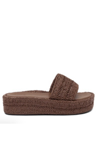 LMS - THE MARY WEDGE IN BROWN
