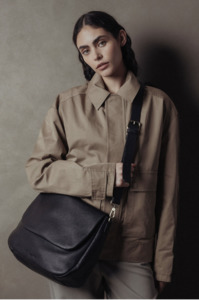 Suno The Brand: SUNO THE BRAND -THE ERA BAG IN INK BLACK