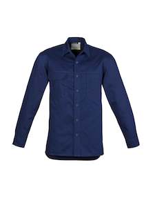 Shirts: Mens Syzmik Light Weight Tradie Long Sleeve Shirt