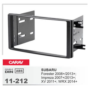 SUBARU Forester 2008+/2013+. Impreza 2007+/2013+. XV 2011+. WRX 2014+ Fitting Kit