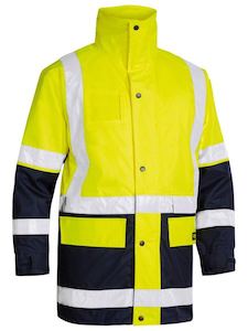 Workwear: Bisley 5 IN 1 RAIN JACKET BK6975