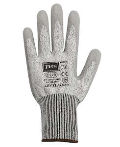 Gloves: JB's PU BREATHABLE CUT RESIST LEVEL B GLOVE (12 PK)