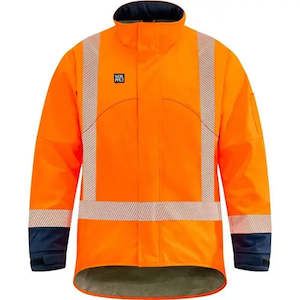 Automotive Gloves: JACKET ARCGUARD 16CAL TTMC-W17 SOFTSHELL INHERATEX ORANGE/NAVY