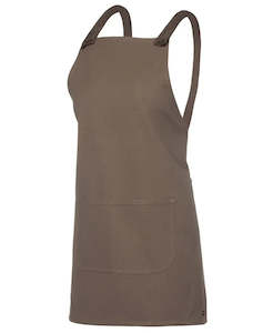 Aprons: APRON CROSS BACK 65x71 BIB CANVAS APRON (WITHOUT STRAP)