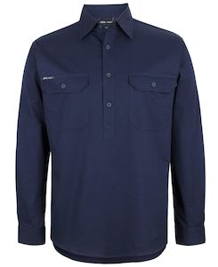 Shirts: JB's CLOSE FRONT L/S 150G WORK SHIRT