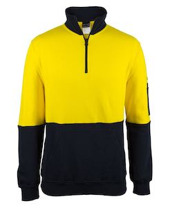 Fleece: JB's HV 310 COTTON 1/2 ZIP FLEECE