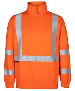 Fleece: JB's NSW/QLD RAIL (D+N) X-BACK 1/2 ZIP FLEECE