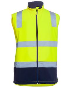 Jackets: JB's HV (D+N) THREE LAYER SOFTSHELL VEST