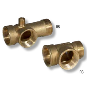 3/5 Way Brass Tees - Fastflo Pump Systems