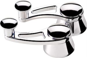 Interior: Billet Specialties Traditional Interior Vent Window Crank Handles - Polished (BS47520)