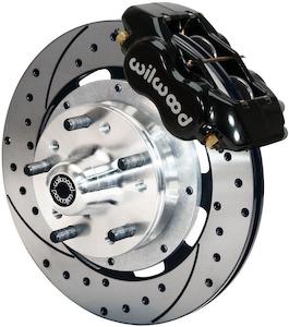 Wilwood Forged Dynalite Dust-Boot Big Brake Front Brake Kit - 4-Piston 12.19" (W&hellip;
