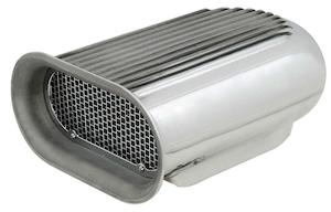 Air Scoops Plenums: RPC Small Aluminium Scoop (Polished) (RPCR5245)