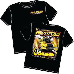 Rocket Aeroflow Nitro Funny Car T-Shirt, Medium (AFNFC24-M)