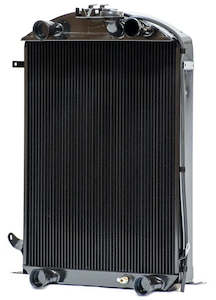 Cooling Insulation Air Conditioning: Johnsons Johnson's Radiators Stock Height Copper Core Radiator Suit 1932 Ford Car & Truck with Flathead (JRW4-32-0-7)