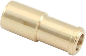 Cooling Insulation Air Conditioning: Aeroflow Ford 351 Cleveland Stepped Water Outlet Fitting 5/8" (15.8mm) to 3/4" (19mm) Barb Size, Brass Material (AF117)
